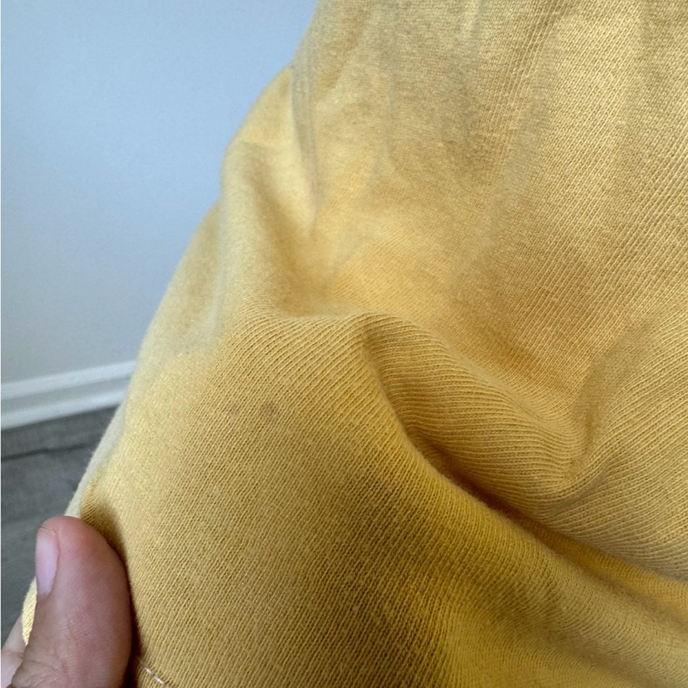 Yellow Abercrombie and Fitch Baby Tee - Picture 6 of 9
